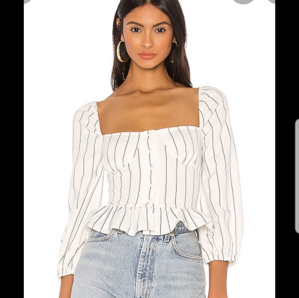 Majorelle striped shirt